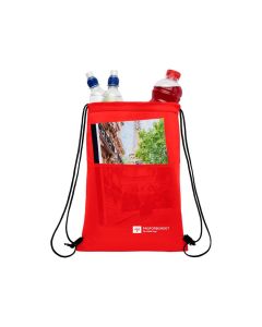 Kjølepose med snøring - rød