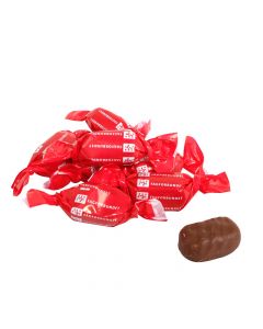 Fløtekaramell trukket med sjokolade - pose á 2 kg