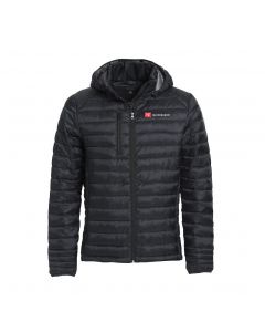 Herrejakke i fuskedun - Sort