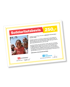 Solidaritetsbevis 250 kr