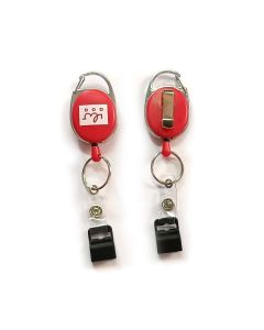 Jojo kortholder med krok og clips