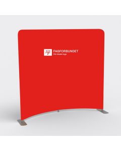 Buet messevegg - Komplett - 400 x 230 cm