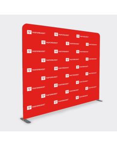 Rett messevegg - Komplett - 120 x 230 cm