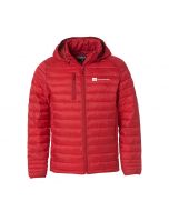 Herrejakke i fuskedun - Rød